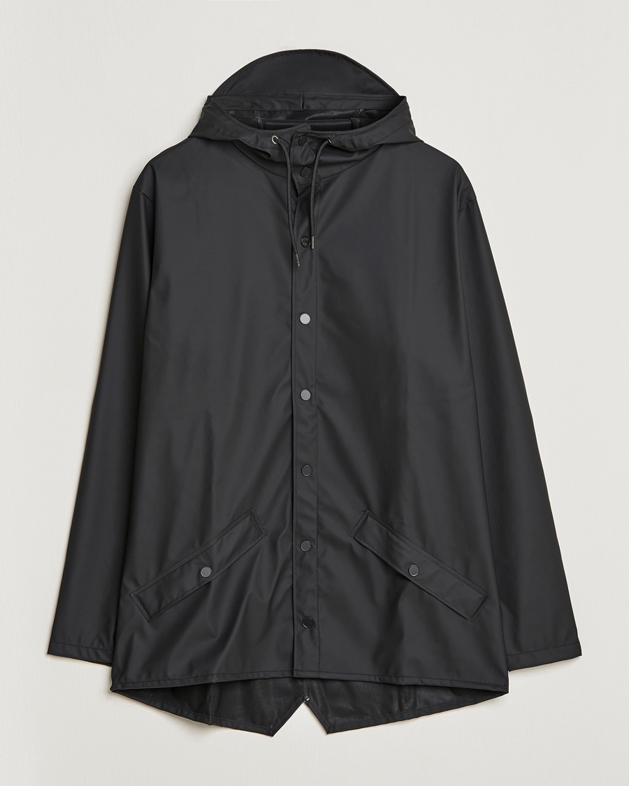 RAINS Jacket Black – Musta