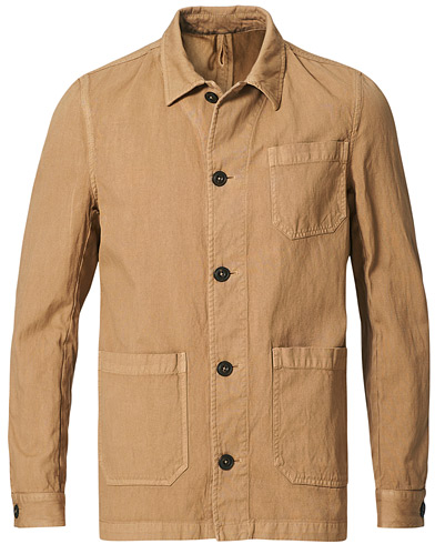  |  Cotton/Linen Overshirt Beige