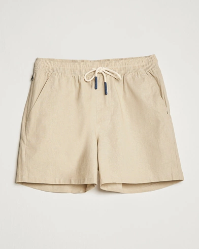 Mies | Shortsit | OAS | Linen Shorts Beige