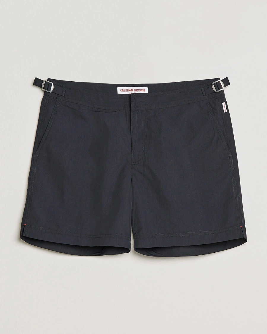 Orlebar Brown Bulldog Medium Length Swim Shorts Black – Musta