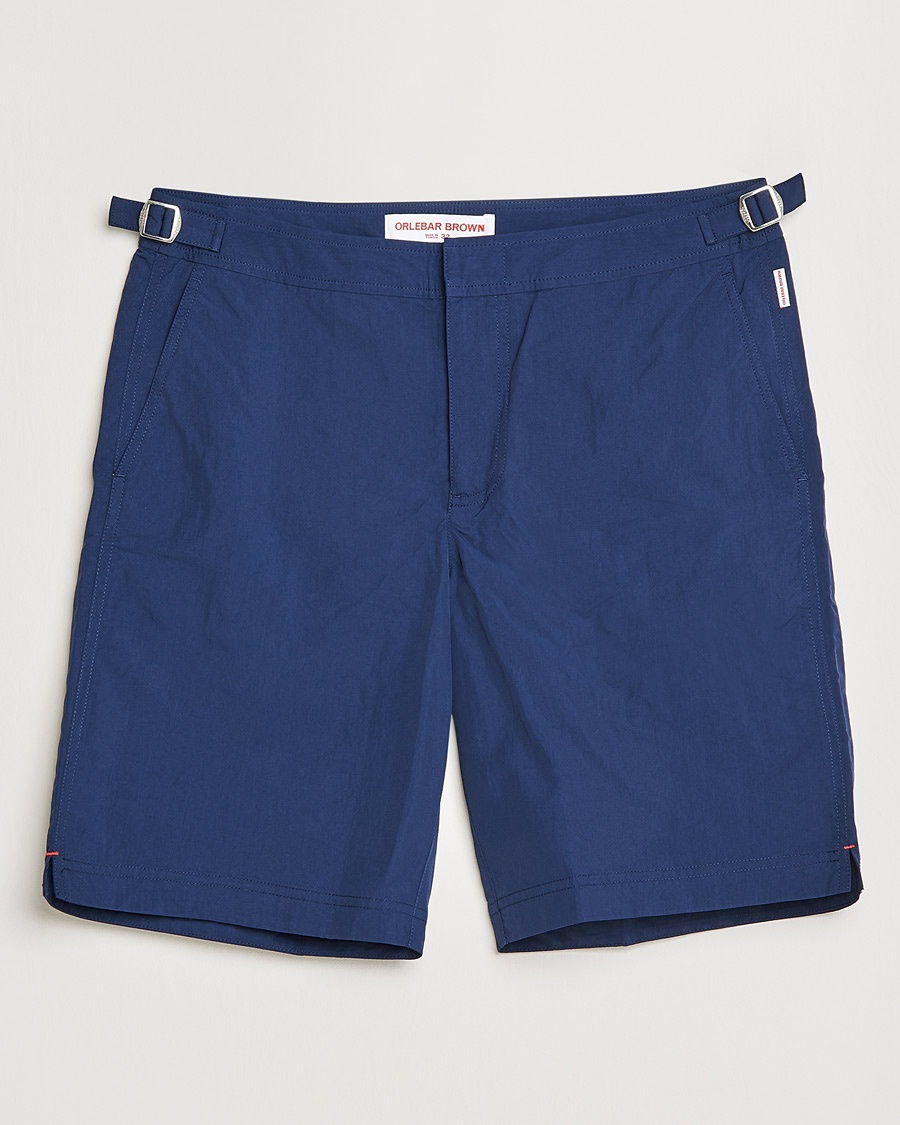 Orlebar Brown Dane III Long Leg Swim Shorts Navy – Sininen