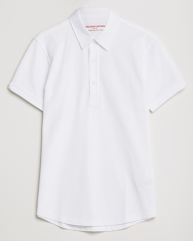 Mies | Pikeet | Orlebar Brown | Sebastian Tailored Cotton Polo White
