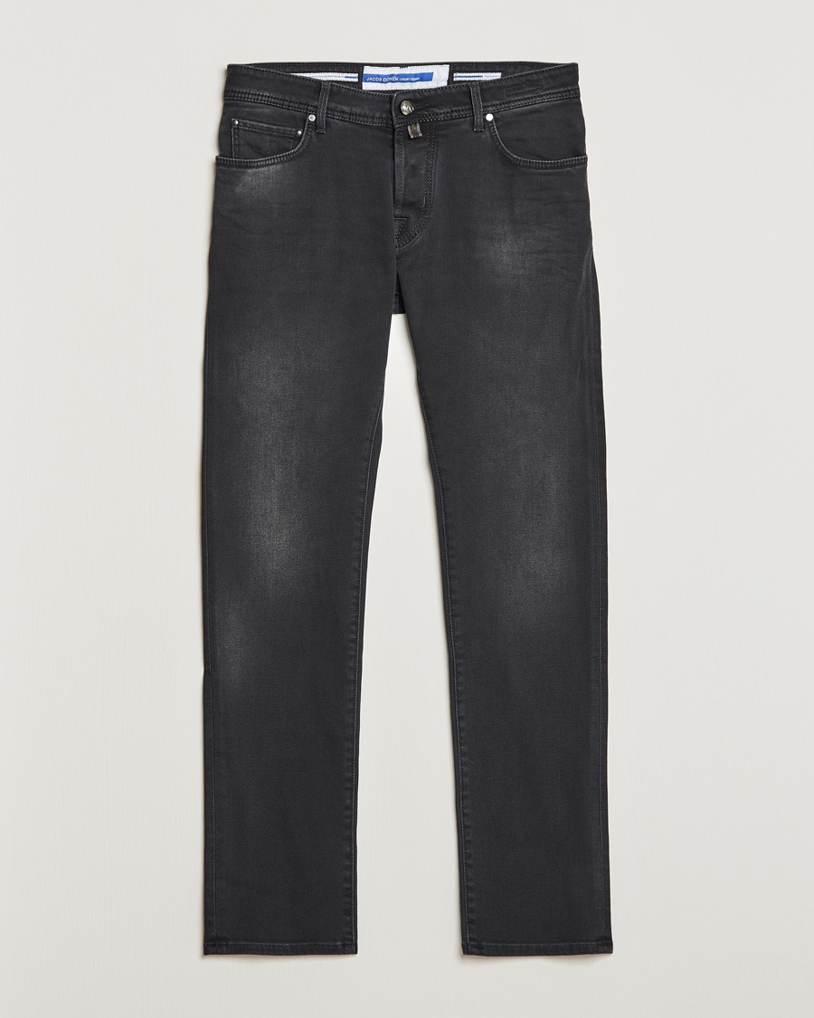 Jacob Cohën Nick 622 Slim Fit Stretch Jeans Black Dark Stone – Musta