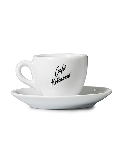 Mies | Maison Kitsuné | Café Kitsuné | Espresso Cup & Saucer White