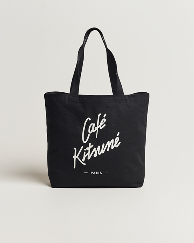 Miehet | Tote-Laukku | Café Kitsuné | Tote Bag Black