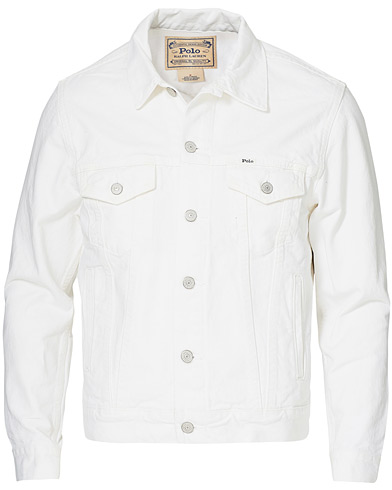Miehet | Kevättakit | Polo Ralph Lauren | Denim & Supply Icon Trucker Denim Jacket White