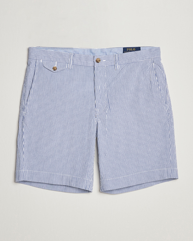 Mies | Chino-shortsit | Polo Ralph Lauren | Bedford Seersucker Shorts Blue/White