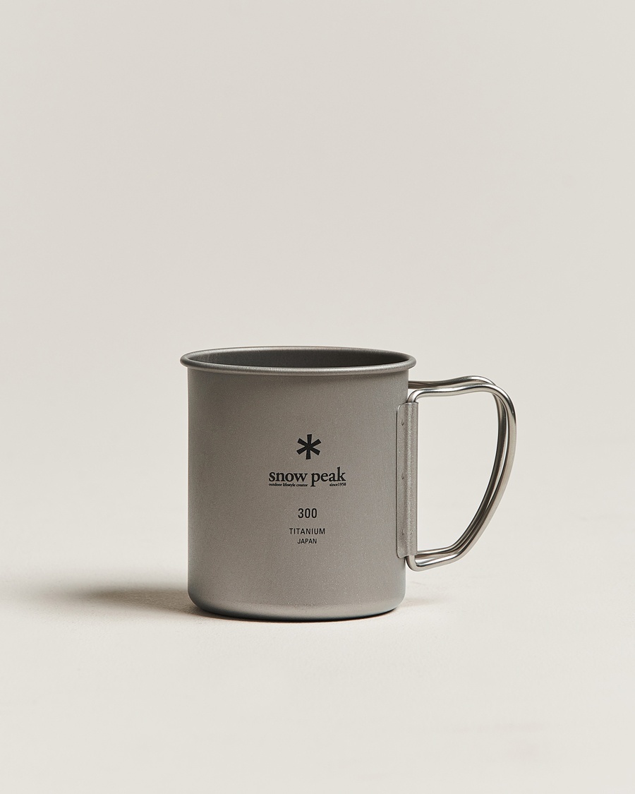Snow Peak Single Wall Mug 300 Titanium – Hopea