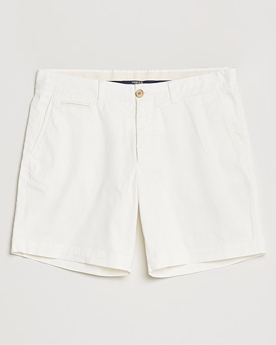 Miehet |  | Morris | Light Twill Chino Shorts Off White