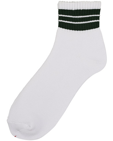 Japanese Department |  1/4 Schoolboy Socks White/Green
