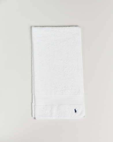 Mies | Lifestyle | Ralph Lauren Home | Polo Player Shower Towel 75x140 White
