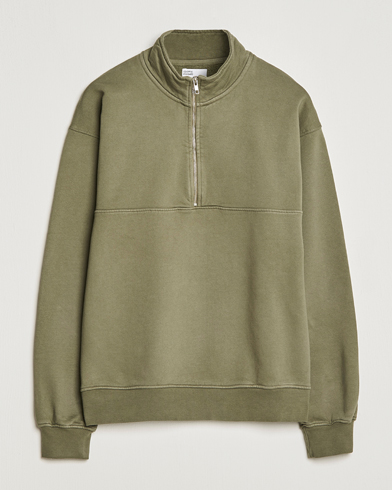 Mies | Alle 100 | Colorful Standard | Classic Organic Half-Zip Dusty Olive