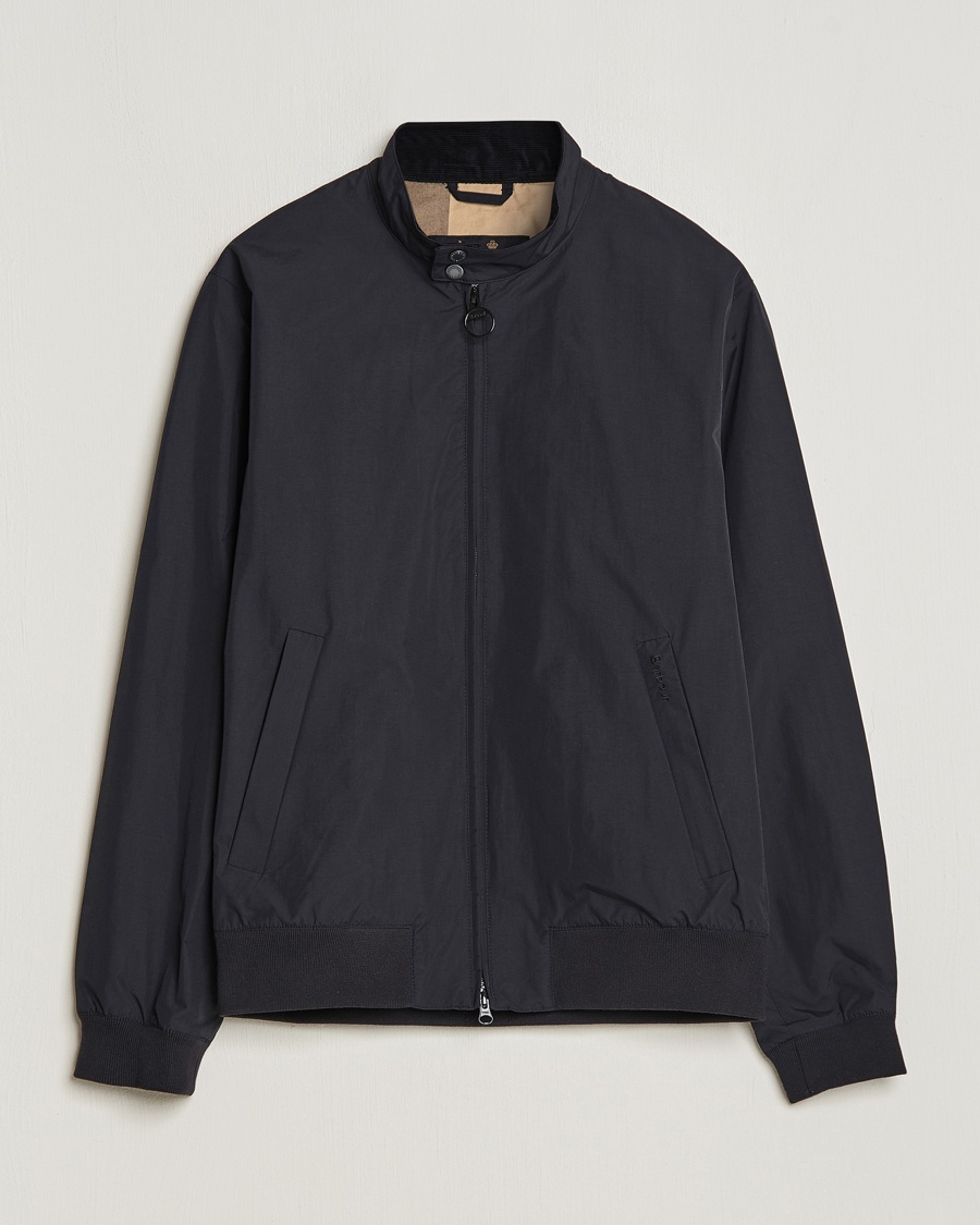 Barbour Lifestyle Royston Casual Harrington Jacket Black – Musta
