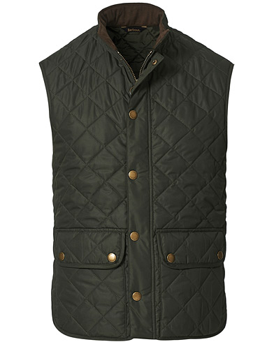 Mies |  | Barbour Lifestyle | Lowerdale Quilted Gilet Navy L Sage Green