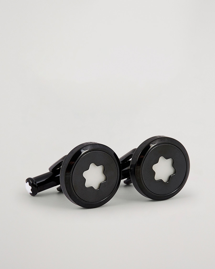 Montblanc Cufflinks StarWalker Black Cosmos