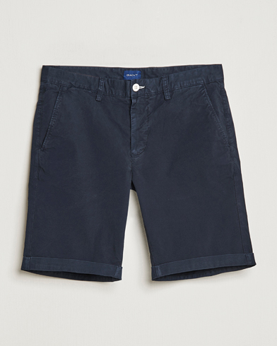 Mies | Chino-shortsit | GANT | Regular Sunbleached Shorts Marine