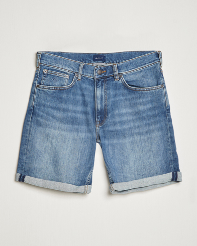 Farkkushortsit |  Arley Jeans Shorts Medium Blue