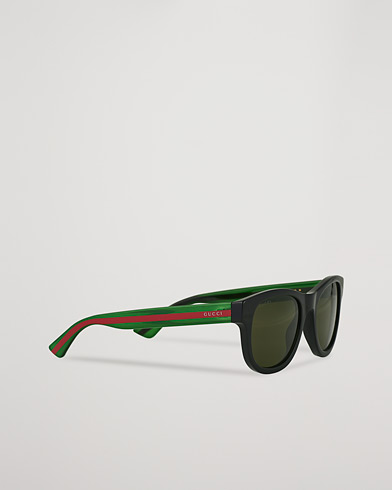 Mies | D-malliset aurinkolasit | Gucci | GG0003SN Sunglasses Black/Green