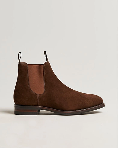 Mies | Osastot | Loake 1880 | Chatsworth Chelsea Boot Tobacco Suede