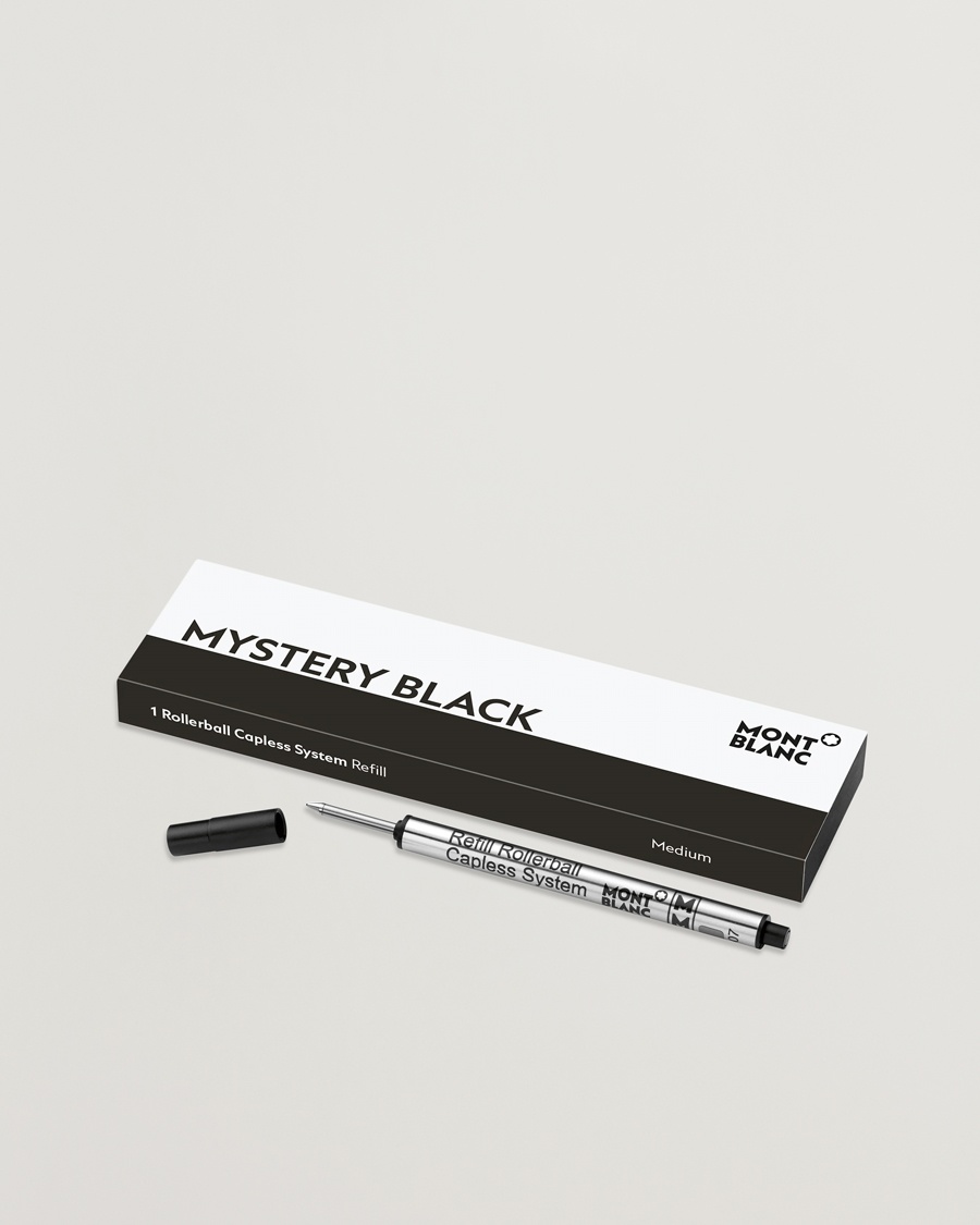 Montblanc 1 Rollerball M Capless System Refill Mystery Black – Musta