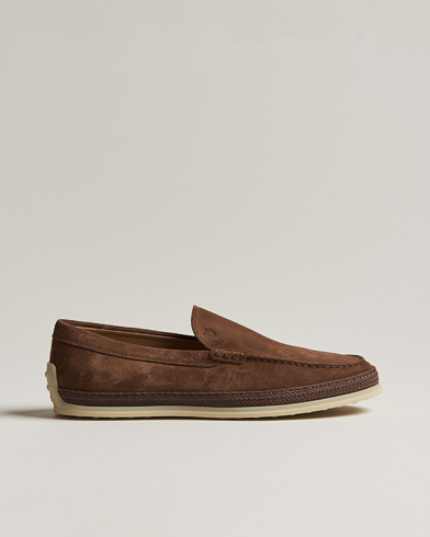Mies |  | Tod's | Raffia Loafer Brown Suede