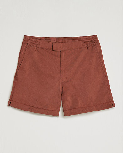 Mies |  | CDLP | Econyl Deck Shorts Rust