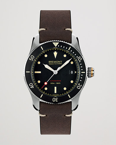Mies | Fine watches | Bremont | S301 Supermarine 40mm Black Dial