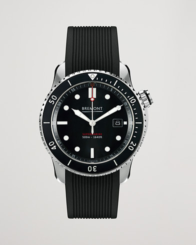 Mies | Fine watches | Bremont | S500 Supermarine 43mm Black Dial
