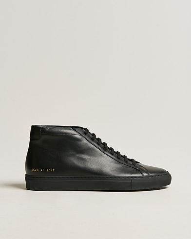 Mies | Korkeavartiset tennarit | Common Projects | Original Achilles Leather High Sneaker Black