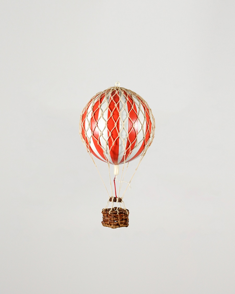 Authentic Models Floating In The Skies Balloon Red/White – Punainen