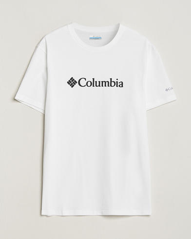 Mies | Columbia | Columbia | Organic Cotton Basic Logo T-Shirt White
