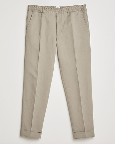 Mies | Housut | Filippa K | Terry Linen Trousers Light Taupe