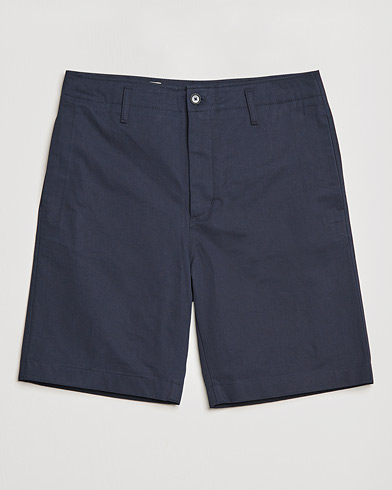 Mies | Shortsit | Filippa K | Flynn Cotton Shorts Navy