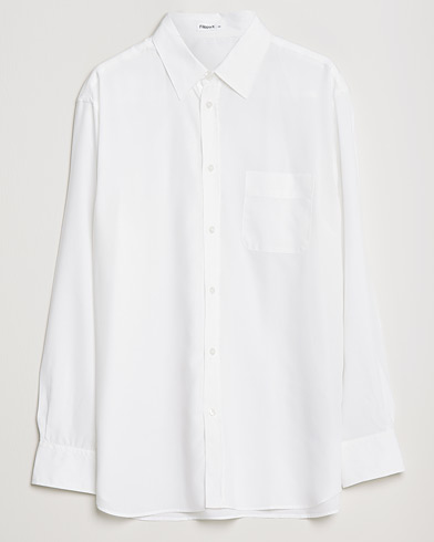Mies | Kauluspaidat | Filippa K | Noel Tencel Shirt White