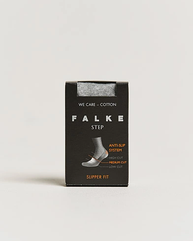 Mies |  | Falke | Step In Box Loafer Sock Grey