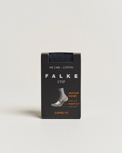 Mies | Alusvaatteet | Falke | Step In Box Loafer Sock Navy