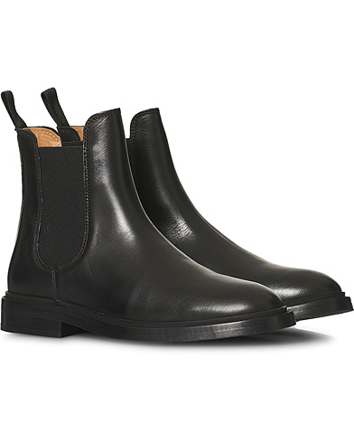 Miehet | Nilkkurit | A Day's March | Leather Chelsea Boot Black