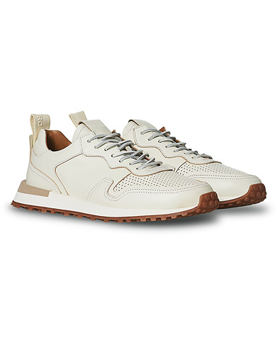 Mies | Italian Department | Buttero | Futura Calf Leather Sneaker Off White