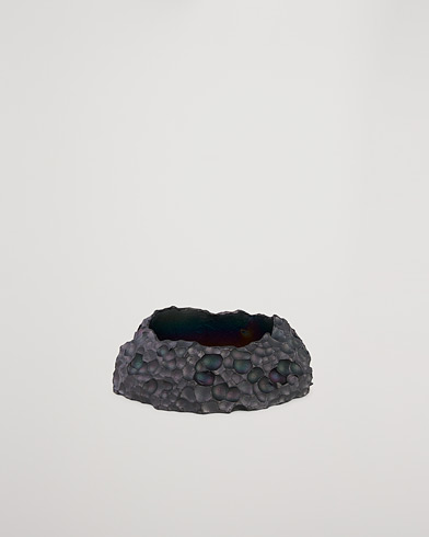 Mies | Kotiin | Skultuna | Opaque Objects Candle Holder Small Titanium Black