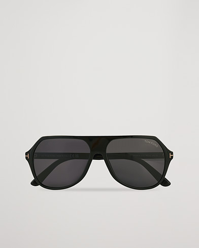 Mies | Kesän valikoima | Tom Ford | Hayes Sunglasses Shiny Black/Smoke