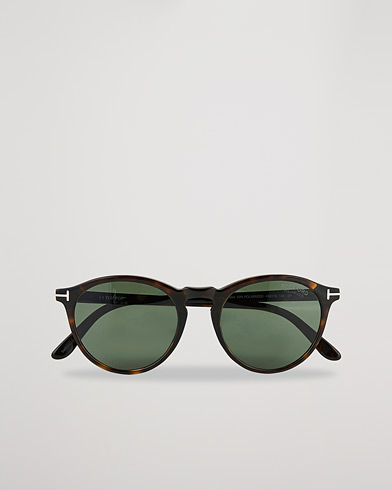 Mies | Aurinkolasit | Tom Ford | Aurele Polarized Sunglasses Dark Havana/Green