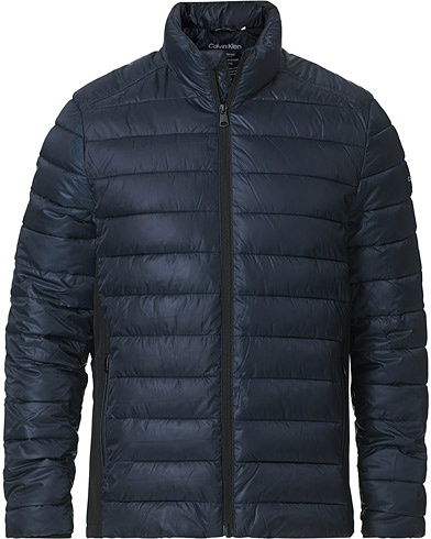Mies | Takit | Calvin Klein | Recycled Side Logo Down Jacket Navy
