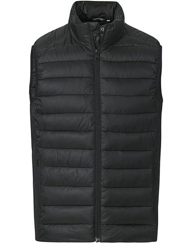 Mies |  | Calvin Klein | Recycled Side Logo Down Vest Black