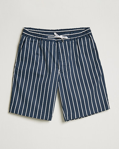 Mies | Shortsit | J.Lindeberg | Earl Stripe Resort Shorts Navy