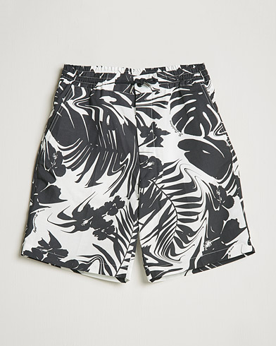 Mies | Shortsit | J.Lindeberg | Earl Hibiscus Print Shorts Black/White