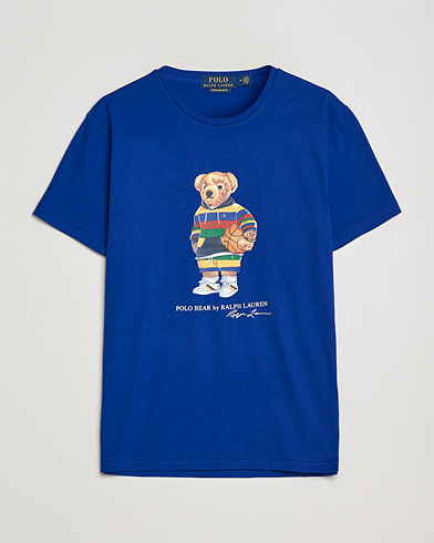 Mies | Alennusmyynti vaatteet | Polo Ralph Lauren | Printed Active Bear Crew Neck Tee Heritage Royal