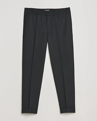 Mies | Business & Beyond | Filippa K | Terry Cropped Trousers Black