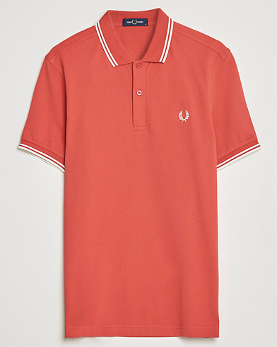 Mies | Alennusmyynti vaatteet | Fred Perry | Twin Tip Polo Washed Red