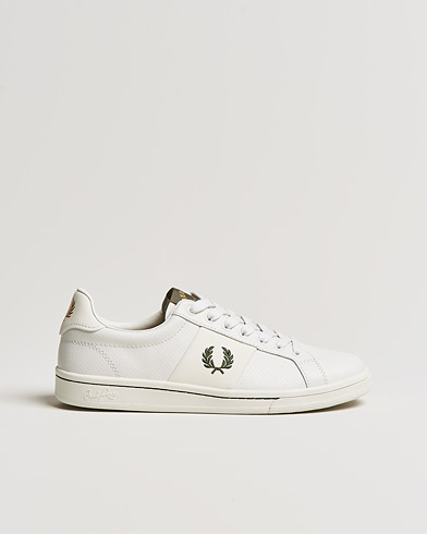 Mies |  | Fred Perry | B721 Peerf Leater Sneaker Porcelain