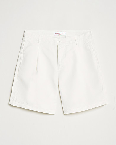 Mies |  | Orlebar Brown | Searose Linen/Cotton Shorts White Sand